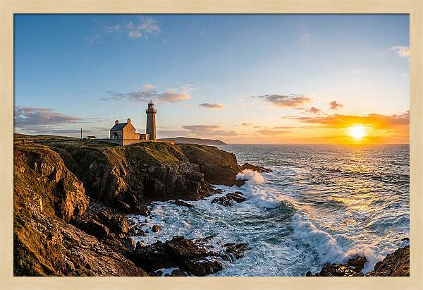 Montauk Point Lighthouse Dusk Glow