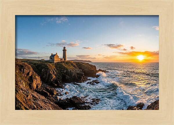 Montauk Point Lighthouse Dusk Glow