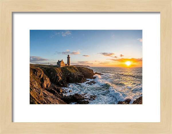Montauk Point Lighthouse Dusk Glow