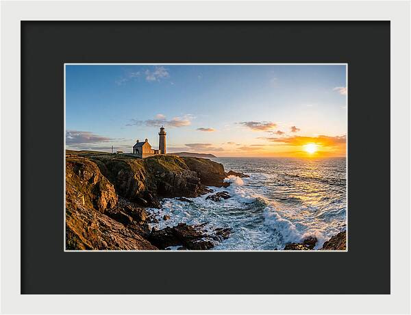 Montauk Point Lighthouse Dusk Glow