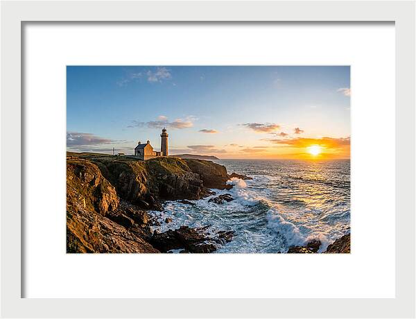 Montauk Point Lighthouse Dusk Glow