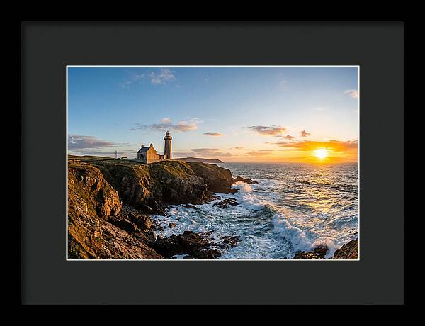 Montauk Point Lighthouse Dusk Glow