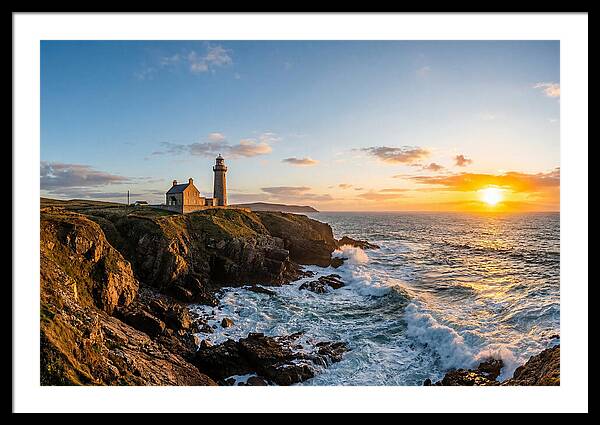 Montauk Point Lighthouse Dusk Glow