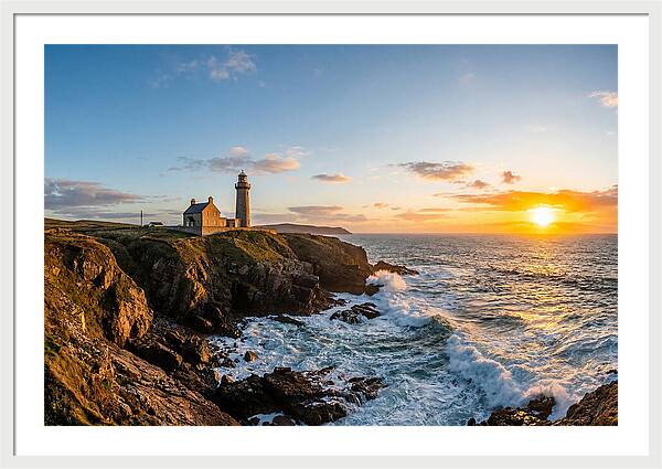 Montauk Point Lighthouse Dusk Glow