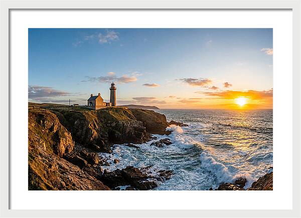 Montauk Point Lighthouse Dusk Glow