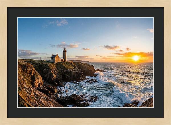 Montauk Point Lighthouse Dusk Glow