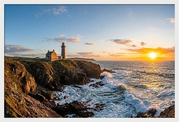 Montauk Point Lighthouse Dusk Glow
