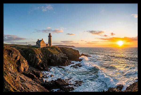 Montauk Point Lighthouse Dusk Glow
