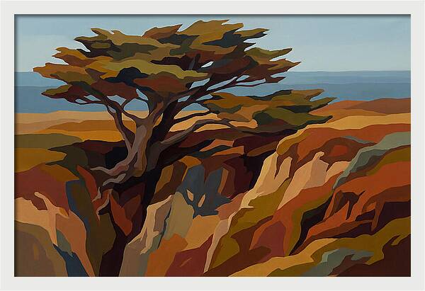 Monterey Cypress Wind Sculpted