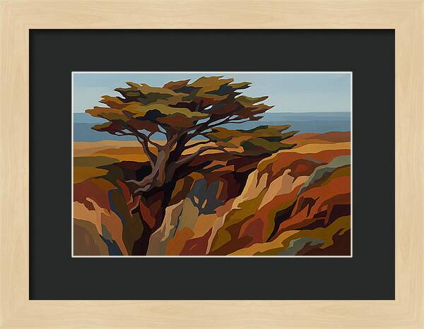 Monterey Cypress Wind Sculpted