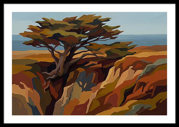 Monterey Cypress Wind Sculpted