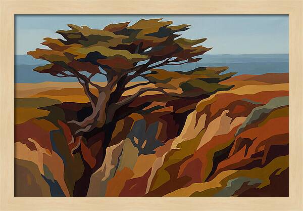 Monterey Cypress Wind Sculpted