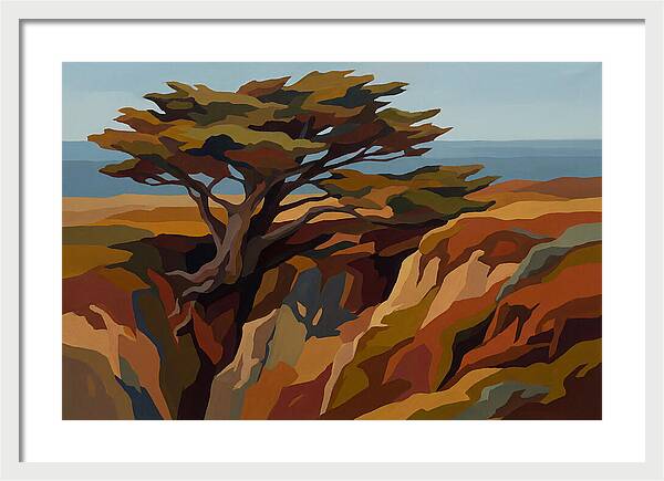 Monterey Cypress Wind Sculpted