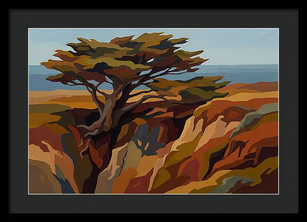Monterey Cypress Wind Sculpted