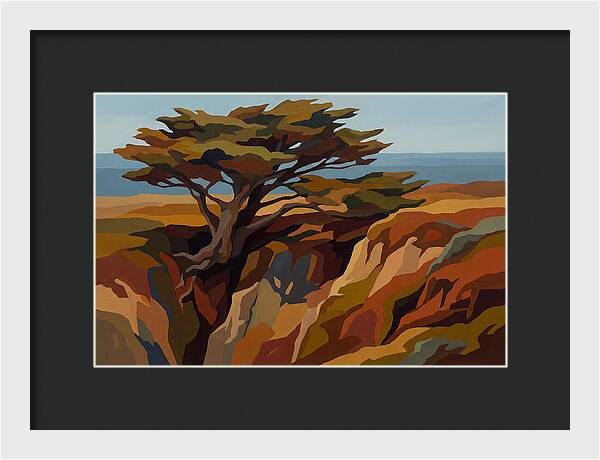 Monterey Cypress Wind Sculpted