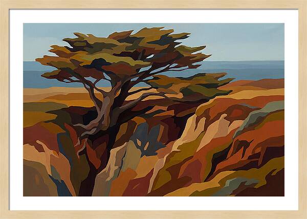 Monterey Cypress Wind Sculpted
