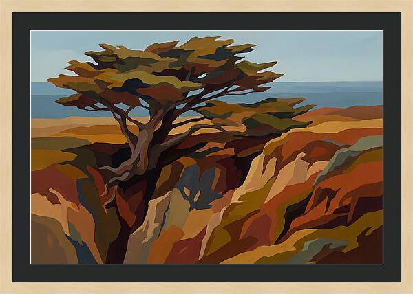 Monterey Cypress Wind Sculpted