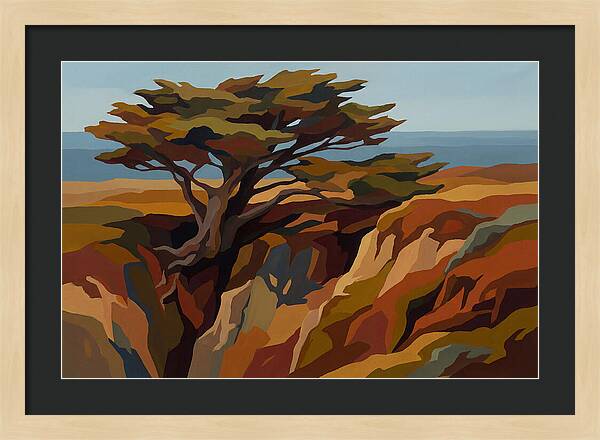 Monterey Cypress Wind Sculpted