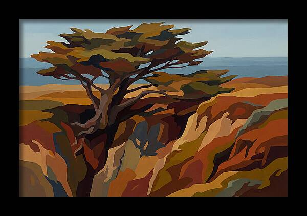 Monterey Cypress Wind Sculpted