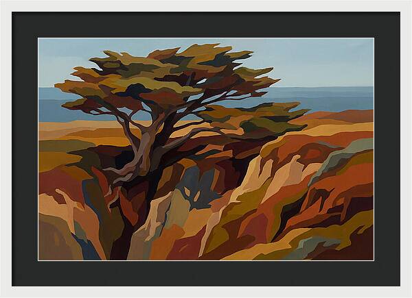 Monterey Cypress Wind Sculpted