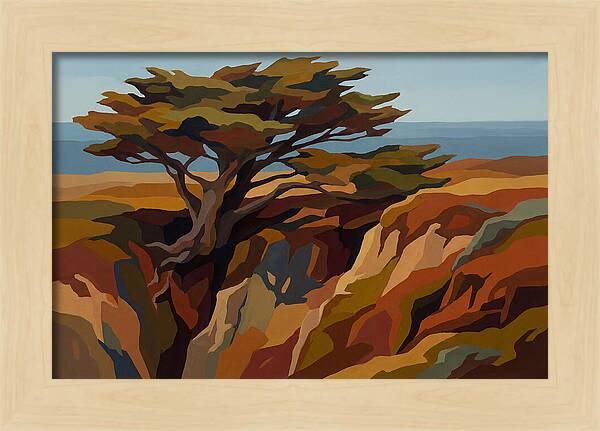 Monterey Cypress Wind Sculpted