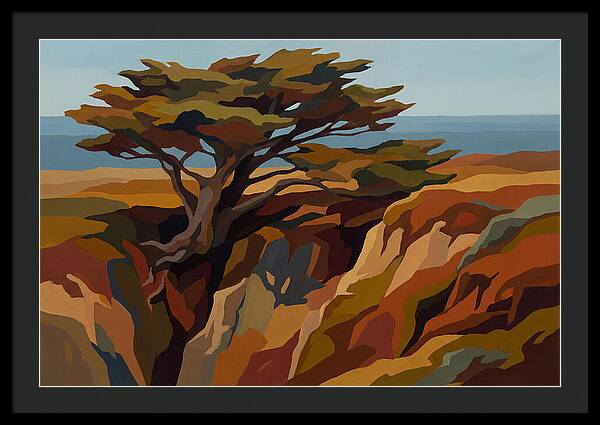 Monterey Cypress Wind Sculpted