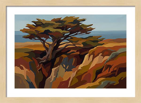 Monterey Cypress Wind Sculpted