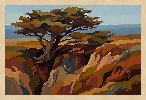 Monterey Cypress Wind Sculpted