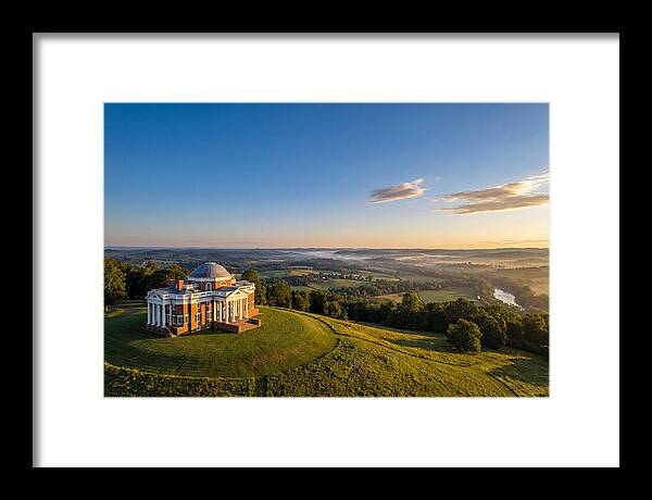 Monticello At Dawn