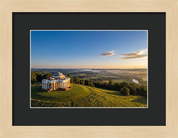 Monticello At Dawn