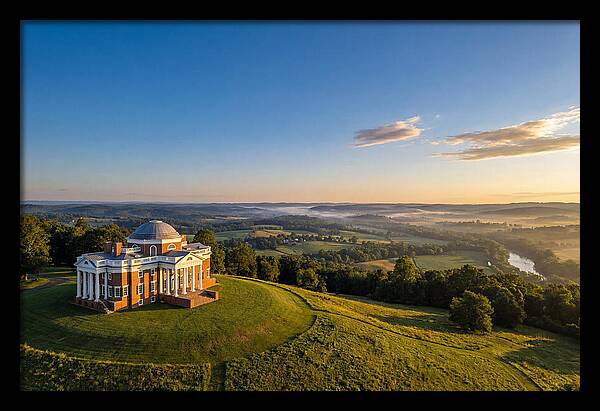 Monticello At Dawn
