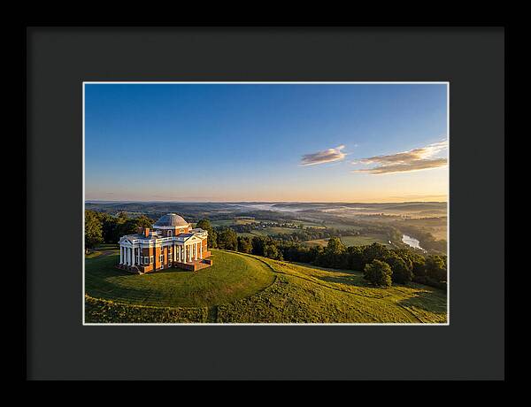 Monticello At Dawn