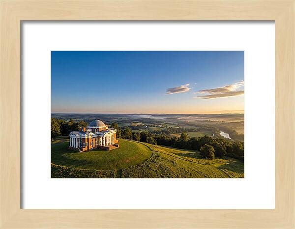 Monticello At Dawn