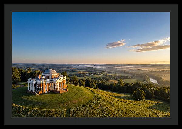Monticello At Dawn