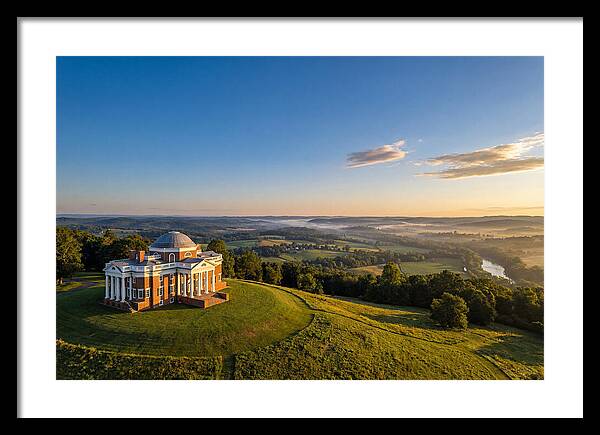 Monticello At Dawn