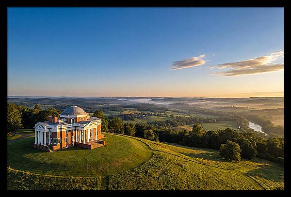 Monticello At Dawn