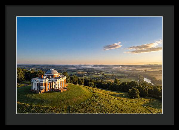 Monticello At Dawn