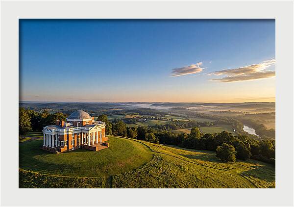 Monticello At Dawn