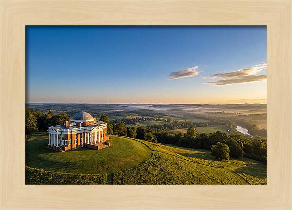 Monticello At Dawn