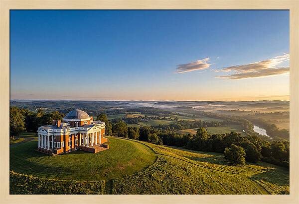 Monticello At Dawn