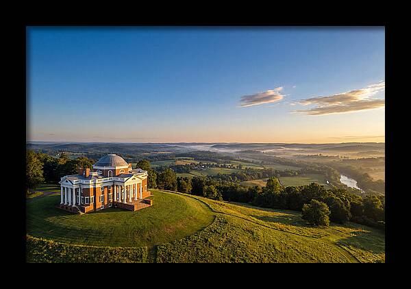 Monticello At Dawn