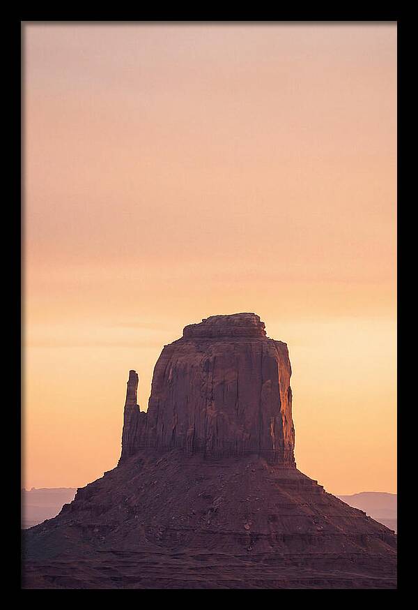 Monument Valley Butte Silhouette