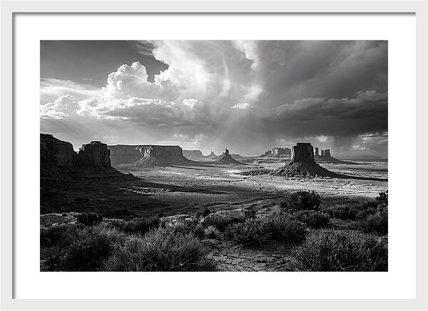 Monument Valley Desert Landscape