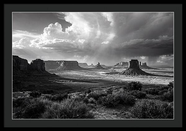 Monument Valley Desert Landscape