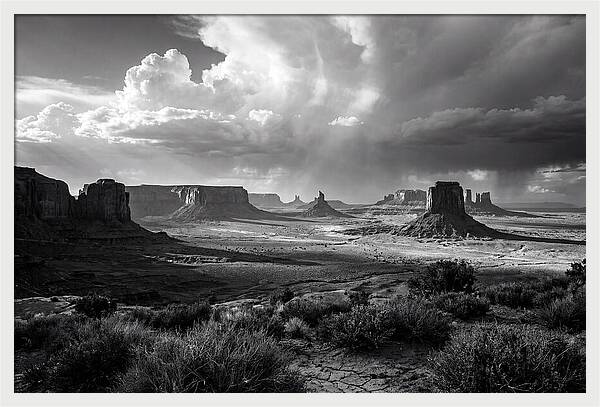 Monument Valley Desert Landscape