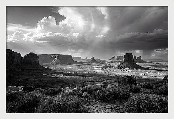 Monument Valley Desert Landscape