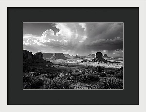 Monument Valley Desert Landscape