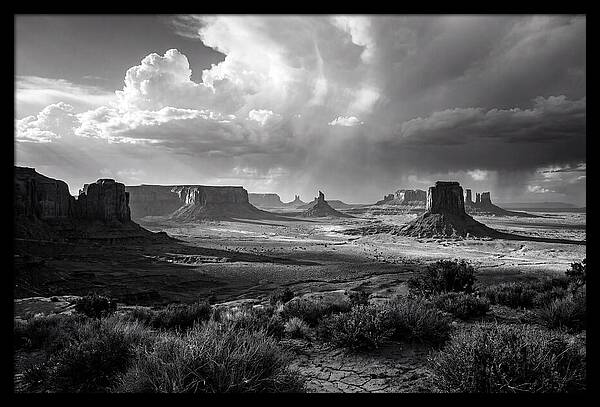 Monument Valley Desert Landscape