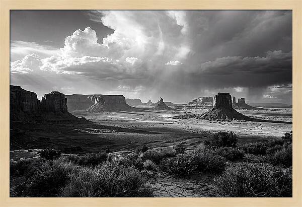 Monument Valley Desert Landscape