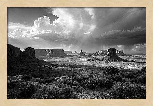 Monument Valley Desert Landscape